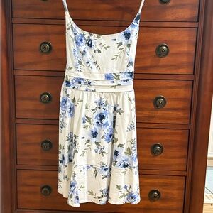 New Mi Ami Blue Floral Sundress